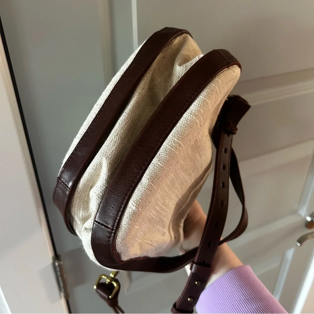 Madewell The Sydney Crossbody Bag: Cotton-Linen Edition